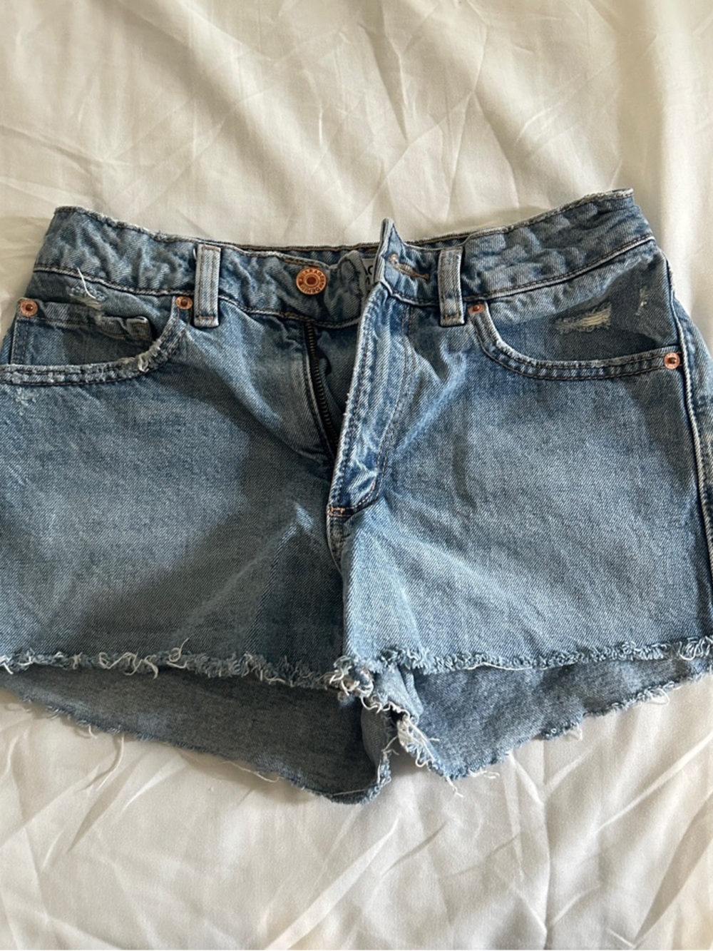 Garage Blue Denim Shorts